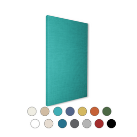 SILENT4® Schallabsorber aus PET-Akustikvlies mit Stoffbezug, 114x72cm, Wand