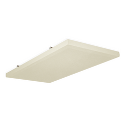 SALE: SILENT4® 2 in 1: muur- en plafondabsorber met houten frame en stoffen hoes, 120 x 60 cm
