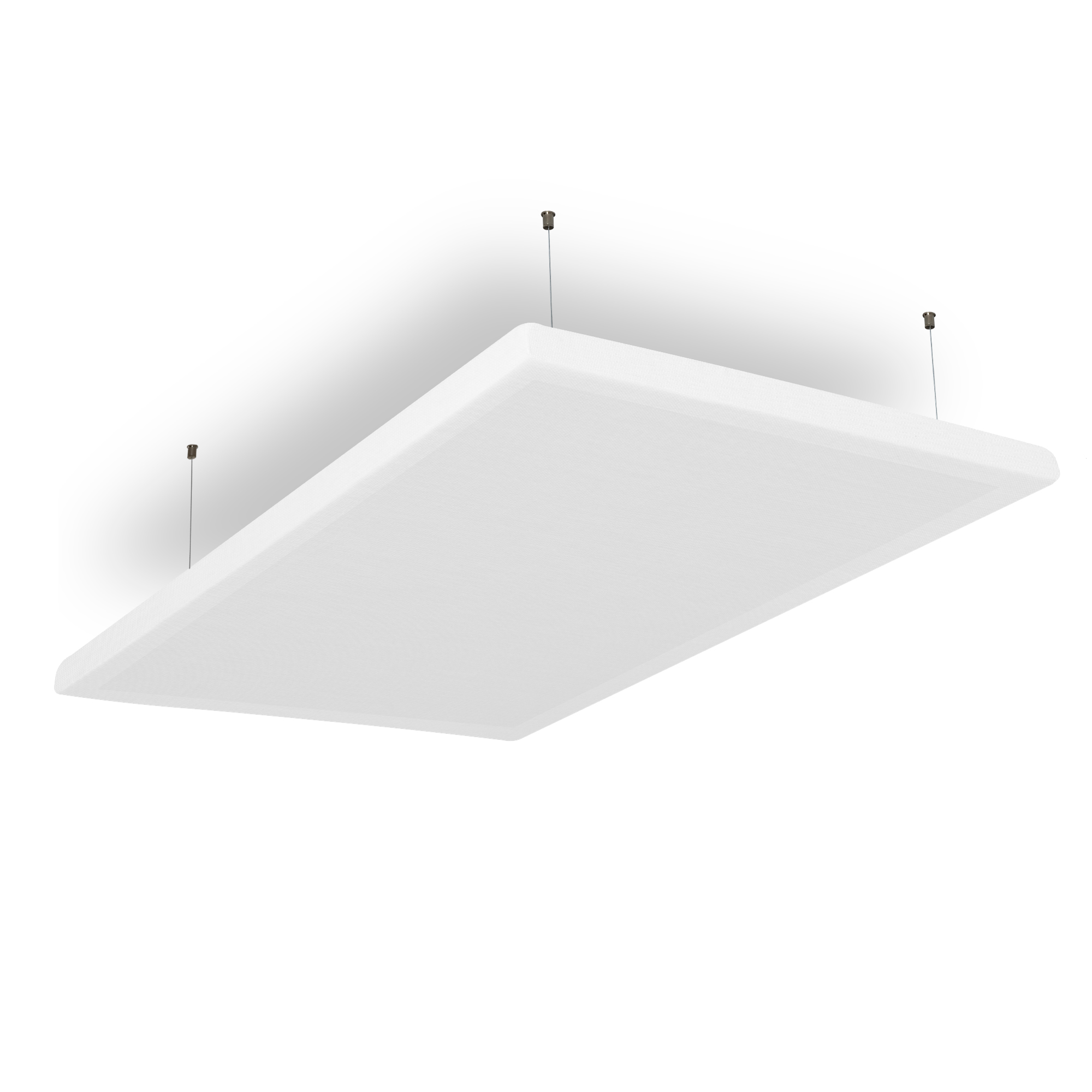 SALE: SILENT4® 2 in 1: muur- en plafondabsorber met houten frame en stoffen hoes, 120 x 60 cm
