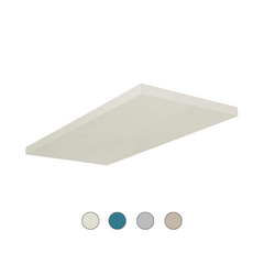 2 in 1: wall and ceiling absorber with wooden frame and fabric cover, 120 x 60 cm