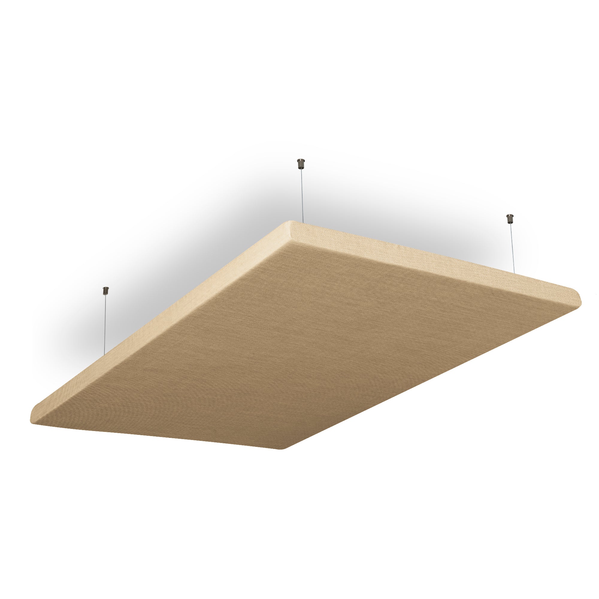 SILENT4® Schallabsorber aus PET-Akustikvlies mit Stoffbezug, 114x72cm, Decke