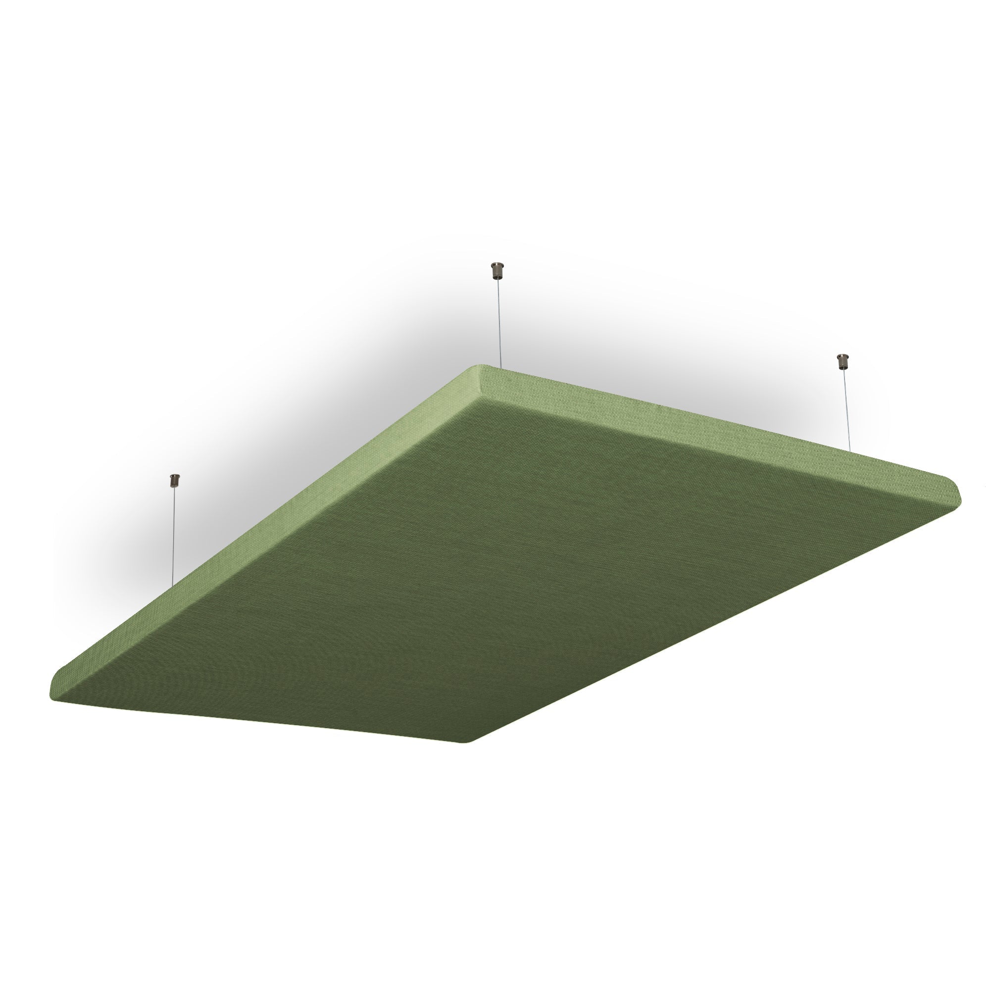 SILENT4® Schallabsorber aus PET-Akustikvlies mit Stoffbezug, 114x72cm, Decke