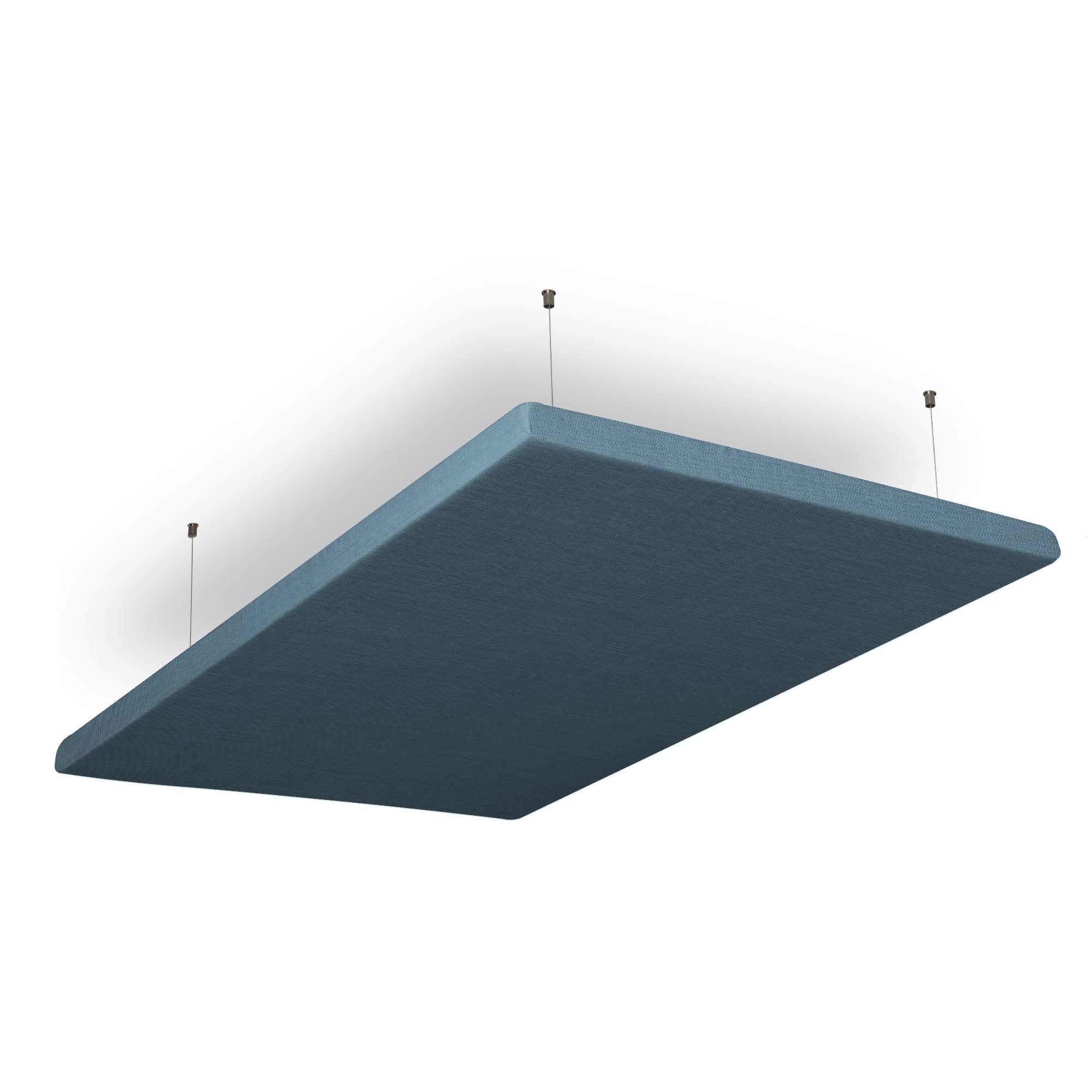 SILENT4® Schallabsorber aus PET-Akustikvlies mit Stoffbezug, 114x72cm, Decke