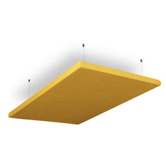 SILENT4® Schallabsorber aus PET-Akustikvlies mit Stoffbezug, 114x72cm, Decke