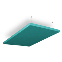 SILENT4® Schallabsorber aus PET-Akustikvlies mit Stoffbezug, 114x72cm, Decke