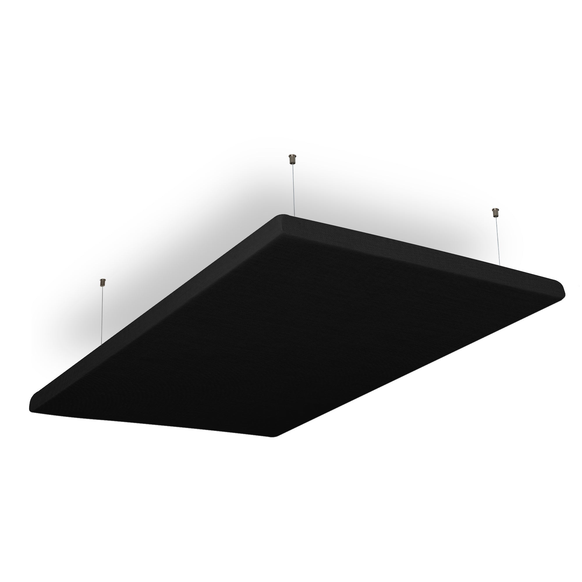 SILENT4® Schallabsorber aus PET-Akustikvlies mit Stoffbezug, 114x72cm, Decke