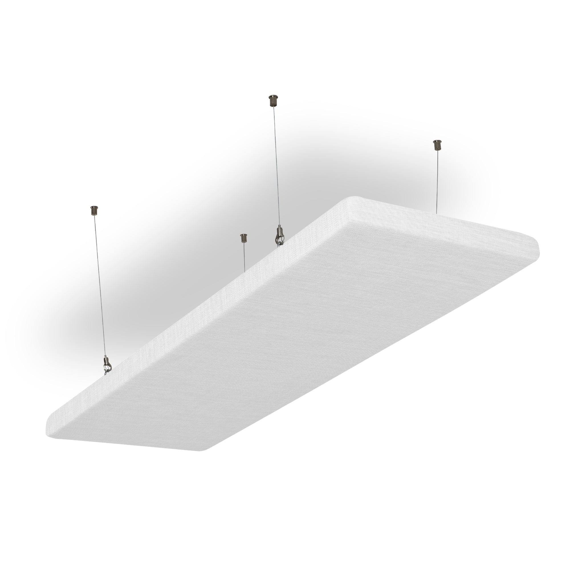 SILENT4® Sound absorbing ceiling, 114 x 72 x 5 cm, acoustic panels made of acoustic fleece, cable mounting, measurable, improved room acoustics thanks to acoustic panels with washable fabrics SILENT4® Sound absorbing ceiling, 114 x 72 x 5 cm, acoustic panels made of acoustic fleece, cable mounting, measurable, improved room acoustics thanks to acoustic panels with washable fabrics