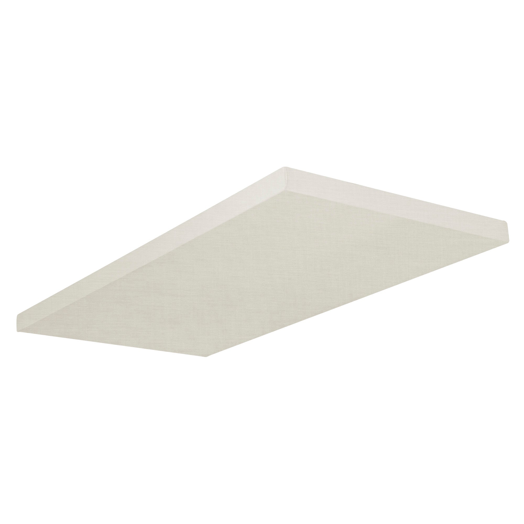 2 in 1: assorbitore da parete e soffitto con struttura in legno e rivestimento in tessuto, 120 x 60 cm